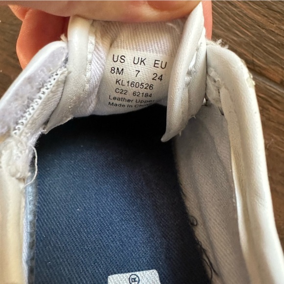 Keds Toddler Baby Size 8 Unisex Sneakers White Kickstart Core Velcro Lace Up - Picture 3 of 8